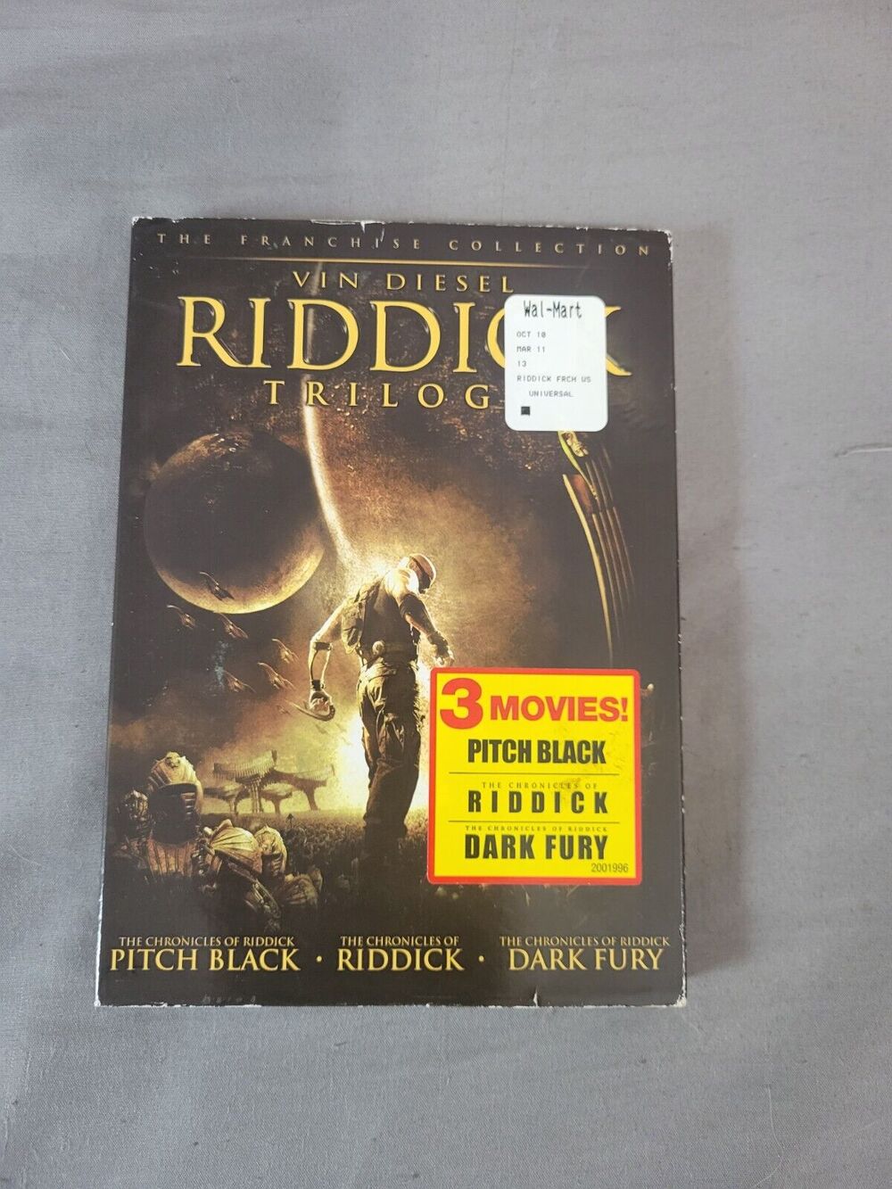 Riddick Trilogy The Franchise Collection DVD